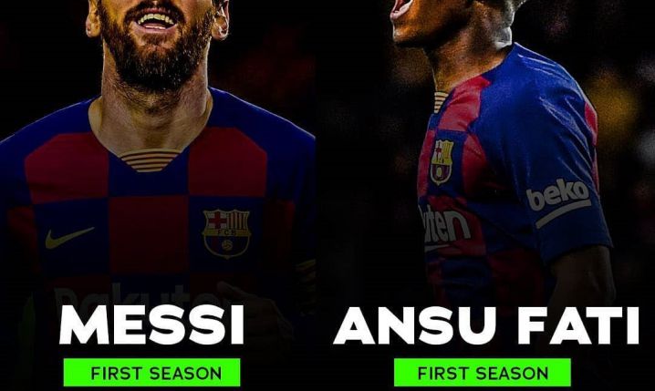 Pierwszy sezon Messiego vs pierwszy sezon Ansu Fatiego [PORÓWNANIE]